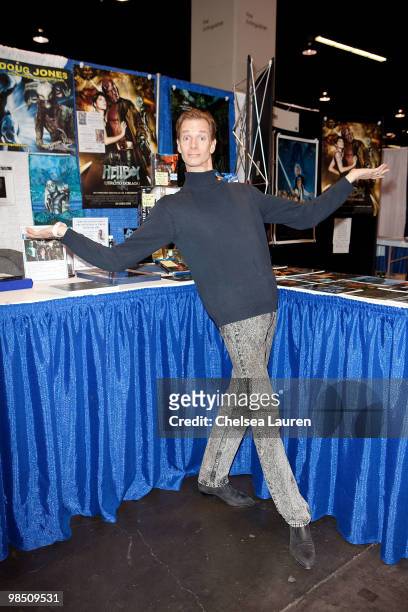Actor Doug Jones attends Wizard Entertainment's Comic Con Expo at Anaheim Convention Center on April 16, 2010 in Anaheim, California.