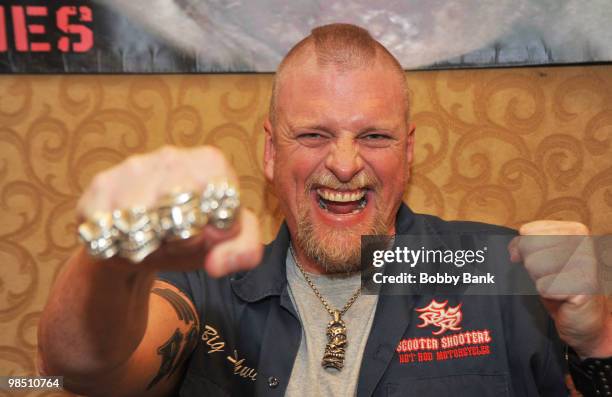 Brett Wagner attends Day 1 of the 2010 Chiller Theatre Expo at the Hilton Parsippany on April 16, 2010 in Parsippany, New Jersey.