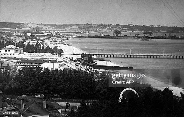 This photo taken between 1928 and 1930 shows Gdynia city and port, in northern Poland. The city of Gydnia launched a new internet site to search for...