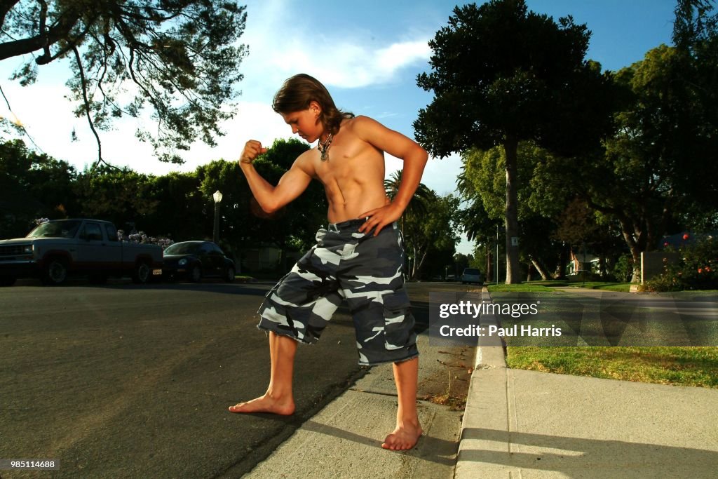 Richard Sandrak is a 12 year old body builder phenomenon who is going