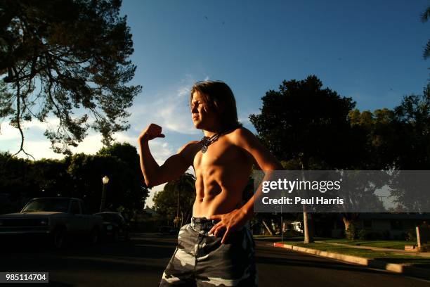 Richard Sandrak is a 12 year old body builder phenomenon who is going to be in a motion picture made by Joey Travolta, brother of John Travolta,...