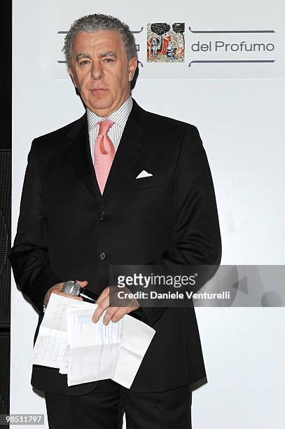 Luciano Bertinelli attends the " 21st Accademia Del Profumo International Award 2010" held at GAM on April 16, 2010 in Bologna, Italy.