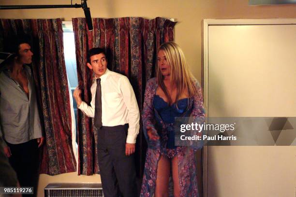 Deborah Unger who plays a cheating wife which Steve Coogan provides an alibi for, Steve Coogan an English comedian plays a leading role in the film...