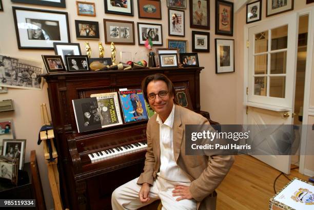 Andy Garcia a Cuban-born actor photographed in his former home which he now uses as his office. The "Ocean's 12" actor's latest project is "The Lost...