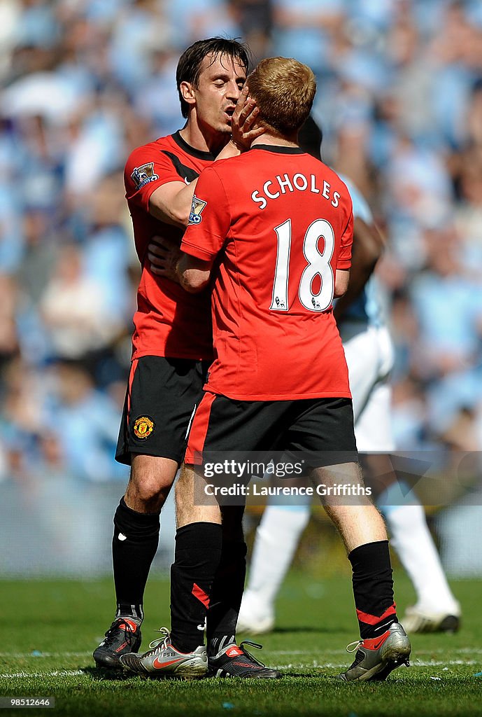 Manchester City v Manchester United - Premier League