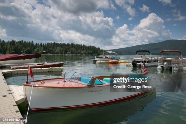 The annual Whitefish "Woody" Weekend, hosted by the Big Sky Chapter of the Antique and Classic Boat Society, is viewed on June 22 in Whitefish,...