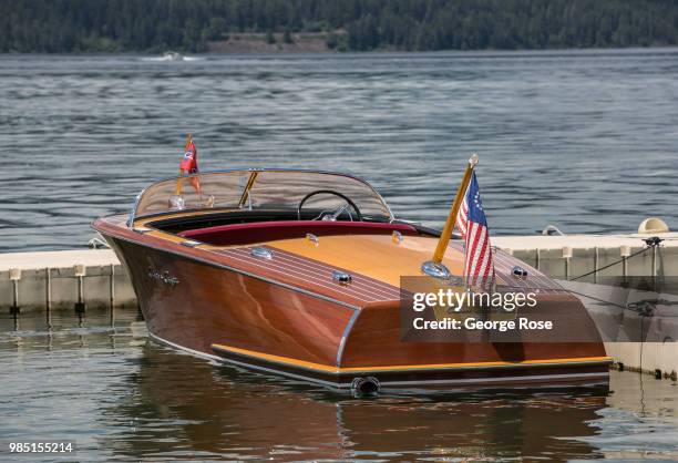 The annual Whitefish "Woody" Weekend, hosted by the Big Sky Chapter of the Antique and Classic Boat Society, is viewed on June 22 in Whitefish,...