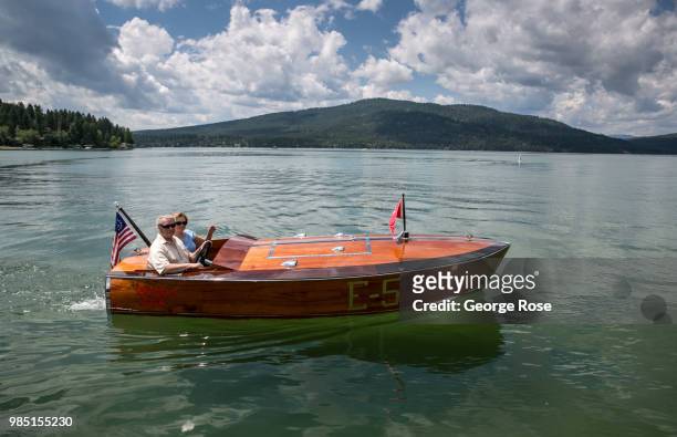 The annual Whitefish "Woody" Weekend, hosted by the Big Sky Chapter of the Antique and Classic Boat Society, is viewed on June 22 in Whitefish,...