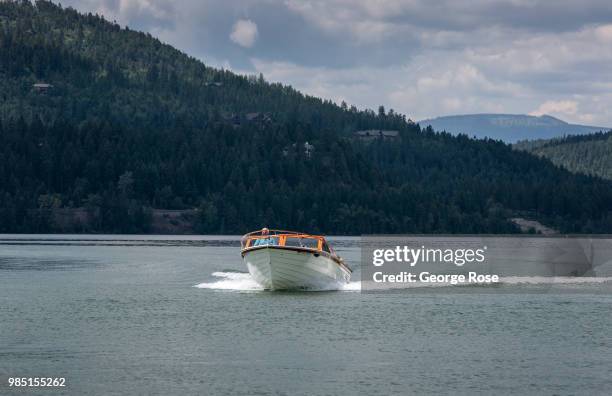 The annual Whitefish "Woody" Weekend, hosted by the Big Sky Chapter of the Antique and Classic Boat Society, is viewed on June 22 in Whitefish,...