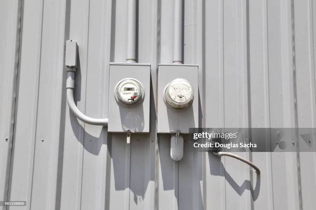 Line Feed Box Electrical Feed Line And Meter Box High-Res Stock Photo - Getty Images