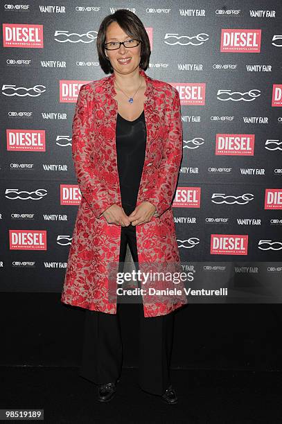 Nicoletta Mantovani Pavarotti attends the Diesel "Stupid Party" At The Cosmoprof Worldwide on April 17, 2010 in Bologna, Italy.