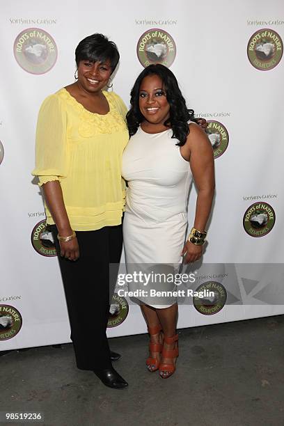 Angela Guy, Senior Vice President, General Manger of Softsheen and Sherri Shepherd attend the ''Picture of Strength'' to benefit Harlem Children's...