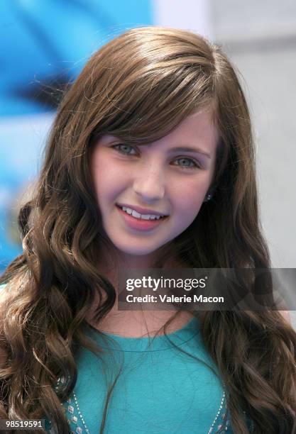 Actress Ryan Newman arrives at the Premiere Of Disneynature's "Oceans" on April 17, 2010 in Hollywood, California.