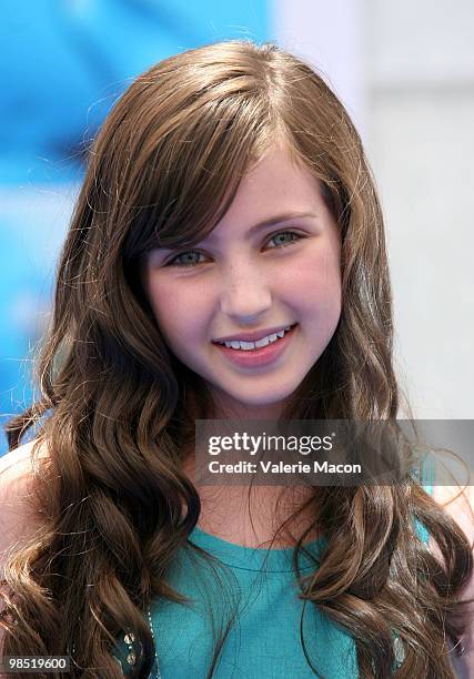 Actress Ryan Newman arrives at the Premiere Of Disneynature's "Oceans" on April 17, 2010 in Hollywood, California.