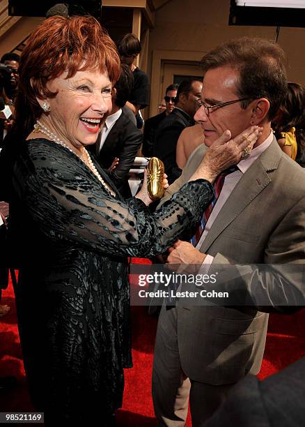 Actors Marion Ross and Peter Scolari arrive at the 8th Annual TV Land Awards at Sony Studios on April 17, 2010 in Los Angeles, California.