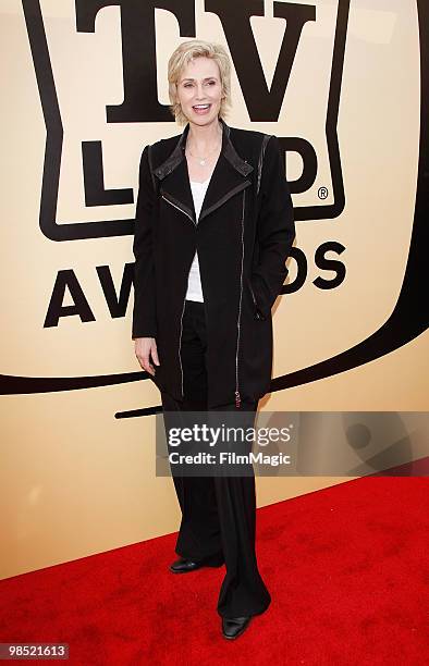 Jane Lynch arrives to the 8th Annual TV Land Awards held at Sony Pictures Studios on April 17, 2010 in Culver City, California.