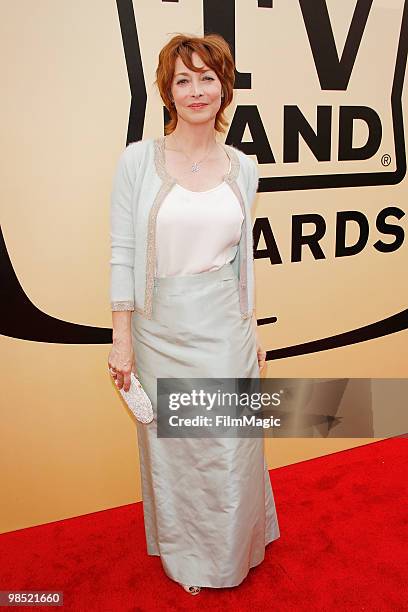 Sharon Lawrence arrives to the 8th Annual TV Land Awards held at Sony Pictures Studios on April 17, 2010 in Culver City, California.