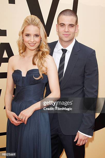 Dianna Agron and Mark Salling arrive to the 8th Annual TV Land Awards held at Sony Pictures Studios on April 17, 2010 in Culver City, California.