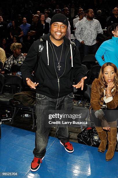 Comedian Alex Thomas attends the National Game at the 2010 Jordan Brand classic at Madison Square Garden on April 17, 2010 in New York City.