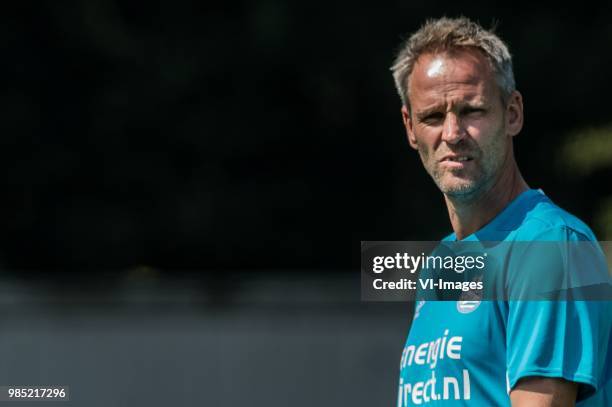 Assistent trainer Andre Ooijer of PSV during a trainings session of PSV Eindhoven at the Herdgang on June 27, 2018 in Eindhoven, The Netherlands