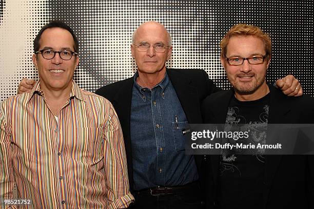 John Cooper, Director Jon Else and David Courier attend Sundance Institute Presents "Sing Faster The Stagehands' Ring Cycle" at Hammer Museum on...