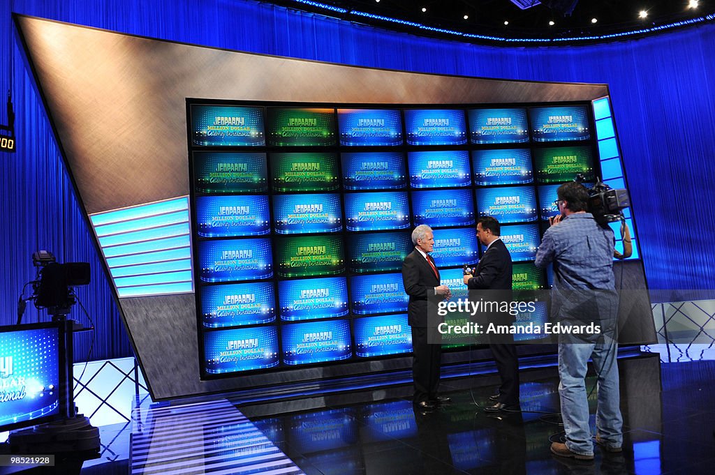 "Jeopardy!" Million Dollar Celebrity Invitational  Tournament Show Taping