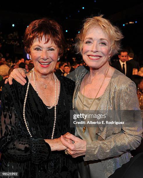 Actors Actress Marion Ross and Holland Taylor attend the 8th Annual TV Land Awards at Sony Studios on April 17, 2010 in Culver City, California.