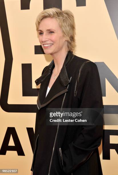 Actress Jane Lynch arrives at the 8th Annual TV Land Awards at Sony Studios on April 17, 2010 in Los Angeles, California.