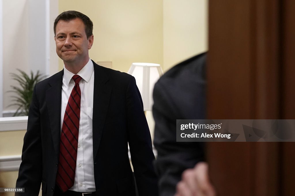 FBI Agent Peter Strzok Testifies Before House Hearing On Mueller Investigation