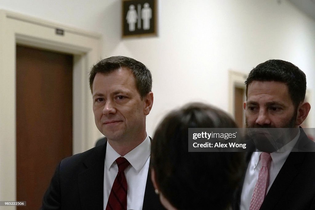 FBI Agent Peter Strzok Testifies Before House Hearing On Mueller Investigation