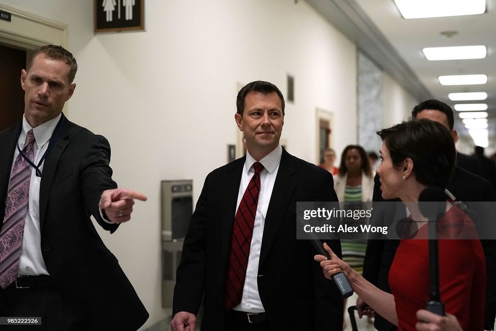 FBI Agent Peter Strzok Testifies Before House Hearing On Mueller Investigation