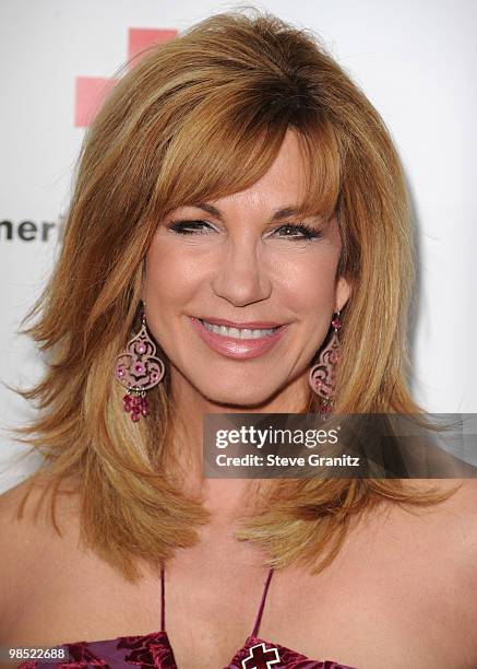 Leeza Gibbons attends The American Red Cross Red Tie Affair Fundraiser Gala at Fairmont Miramar Hotel on April 17, 2010 in Santa Monica, California.