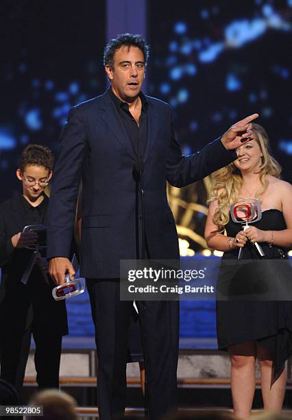 Brad Garrett on stage at the 8th Annual TV Land Awards at Sony Studios on April 17, 2010 in Los Angeles, California.