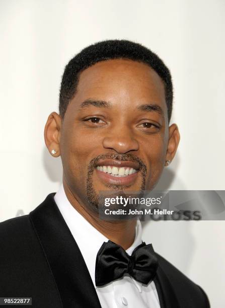 Actor Will Smith attends the Annual Red Cross of Santa Monica's Annual "Red Tie Affair" at the Fairmont Miramar Hotel on April 17, 2010 in Santa...