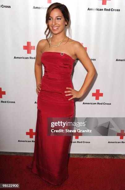 Vanessa Lengies attends The American Red Cross Red Tie Affair Fundraiser Gala at Fairmont Miramar Hotel on April 17, 2010 in Santa Monica, California.