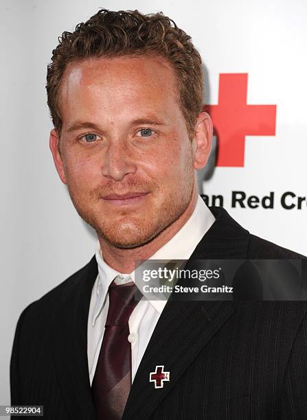 Cole Hauser attends The American Red Cross Red Tie Affair Fundraiser Gala at Fairmont Miramar Hotel on April 17, 2010 in Santa Monica, California.