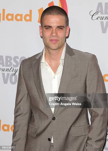 Actor Mark Salling arrives at the 21st Annual GLAAD Media Awards held at Hyatt Regency Century Plaza on April 17, 2010 in Century City, California.