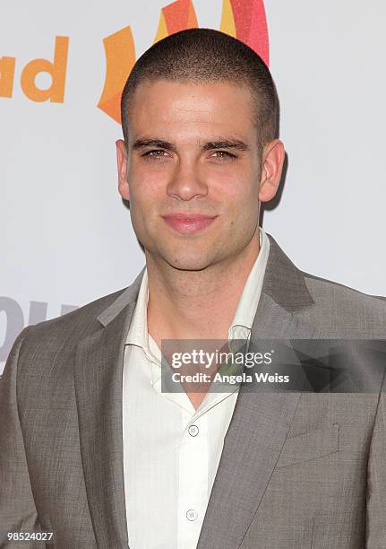 Actor Mark Salling arrives at the 21st Annual GLAAD Media Awards held at Hyatt Regency Century Plaza on April 17, 2010 in Century City, California.