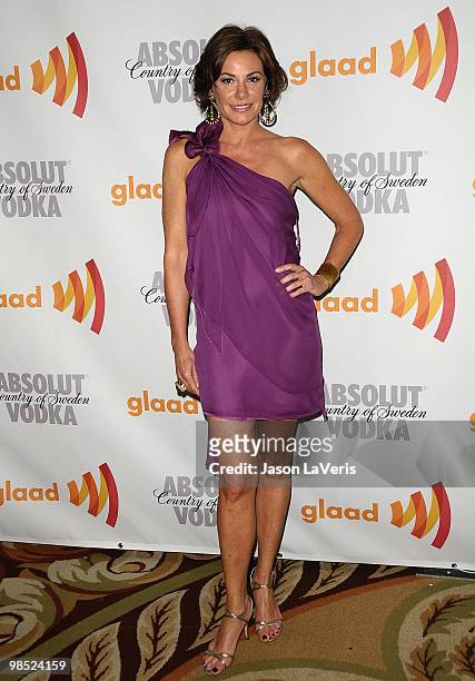 Countess LuAnn de Lesseps attends the 21st annual GLAAD Media Awards at Hyatt Regency Century Plaza on April 17, 2010 in Century City, California.