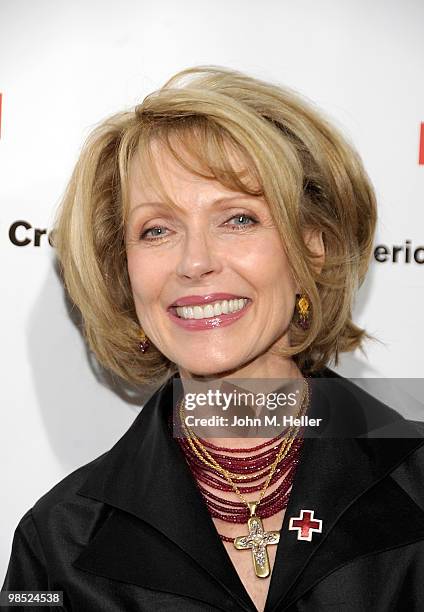 Actress Susan Blakely attends the Annual Red Cross of Santa Monica's Annual "Red Tie Affair" at the Fairmont Miramar Hotel on April 17, 2010 in Santa...