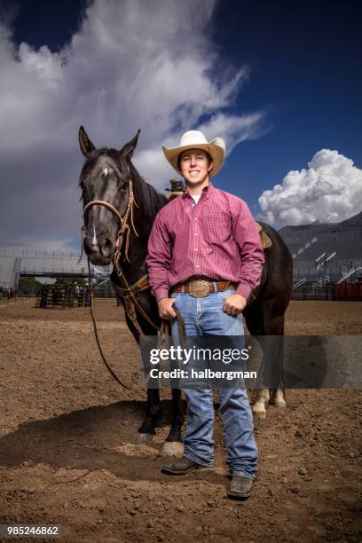 Dramatic Lighting Rodeo 400 Horse Dramatic Lighting Stock Photos, High-Res Pictures, and Images ...