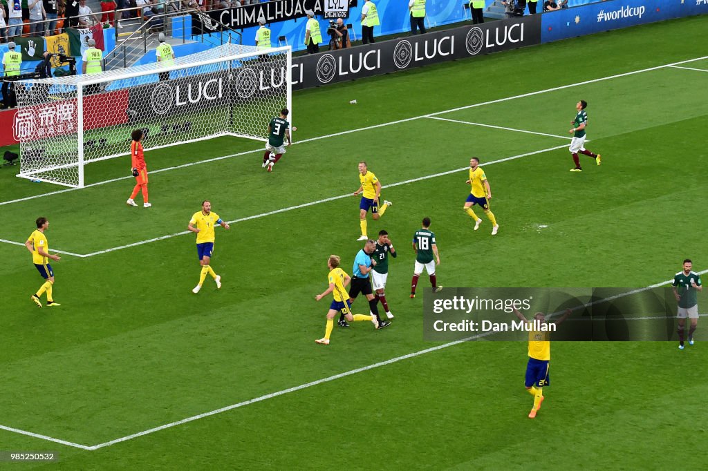 Mexico v Sweden: Group F - 2018 FIFA World Cup Russia