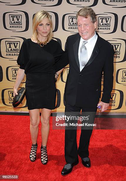 Actress Tatum O'Neal and actor Ryan O'Neal attend the 8th Annual TV Land Awards held at Sony Studios on April 17, 2010 in Culver City, California.