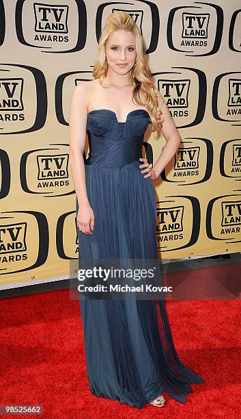 Actress Dianna Agron attends the 8th Annual TV Land Awards held at Sony Studios on April 17, 2010 in Culver City, California.