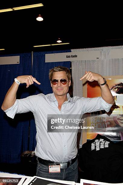 Actor Kato Kaelin attends Wizard Entertainment's Comic Con Expo at Anaheim Convention Center on April 17, 2010 in Anaheim, California.