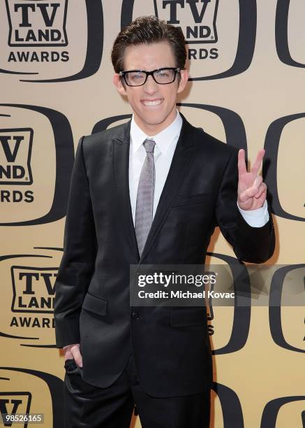 Actor Kevin McHale attends the 8th Annual TV Land Awards held at Sony Studios on April 17, 2010 in Culver City, California.