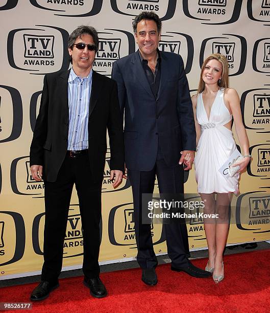 Actor Ray Romano, actor Brad Garrett, and IsaBeall Quella attend the 8th Annual TV Land Awards held at Sony Studios on April 17, 2010 in Culver City,...