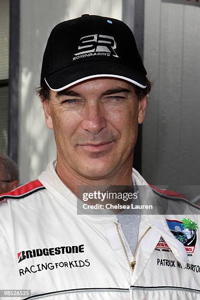 Actor Patrick Warburton attends the Toyota Grand Prix Pro / Celebrity Race Day on April 17, 2010 in Long Beach, California.