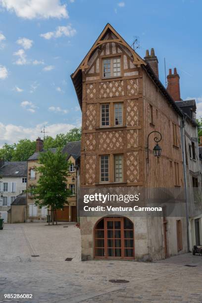 old town of orléans, france - orleans loiret bildbanksfoton och bilder