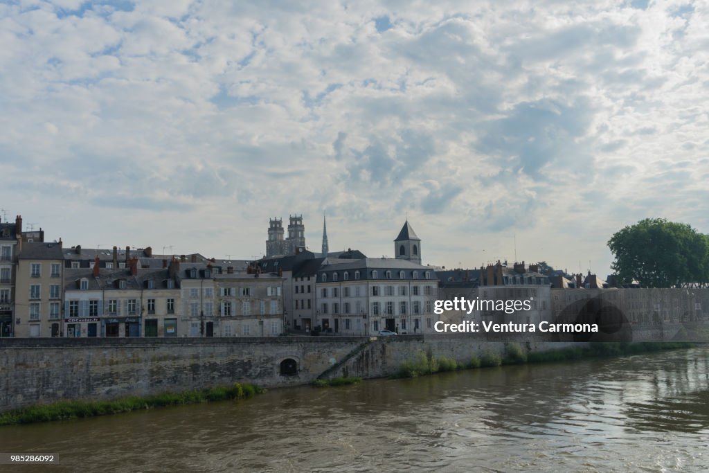 The Loire as it flows through Orléans - France